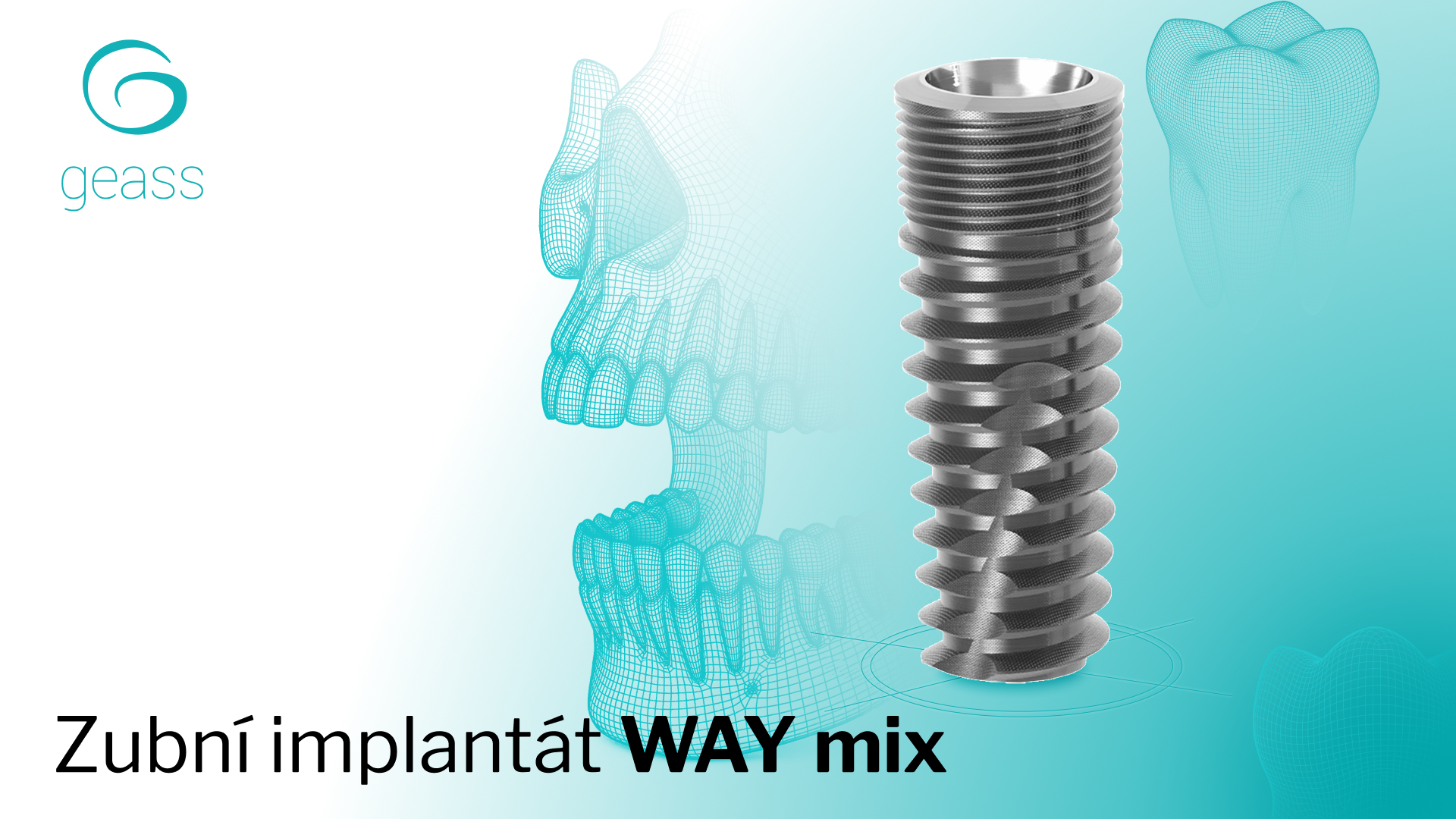 Zubní implantát WAY mix